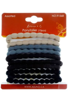 10pcs Hair Ponytailer - Assorted #91568