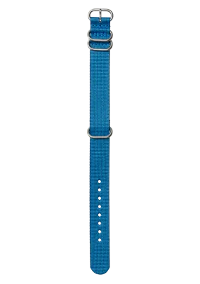 20mm Nylon #TIDE One Piece Band - Navy / Blue