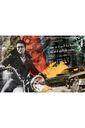 American Actor Photographic Artwork | Andrew Martin James Dean