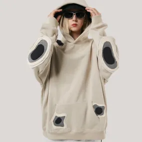 American Retro Splicing Hoodie