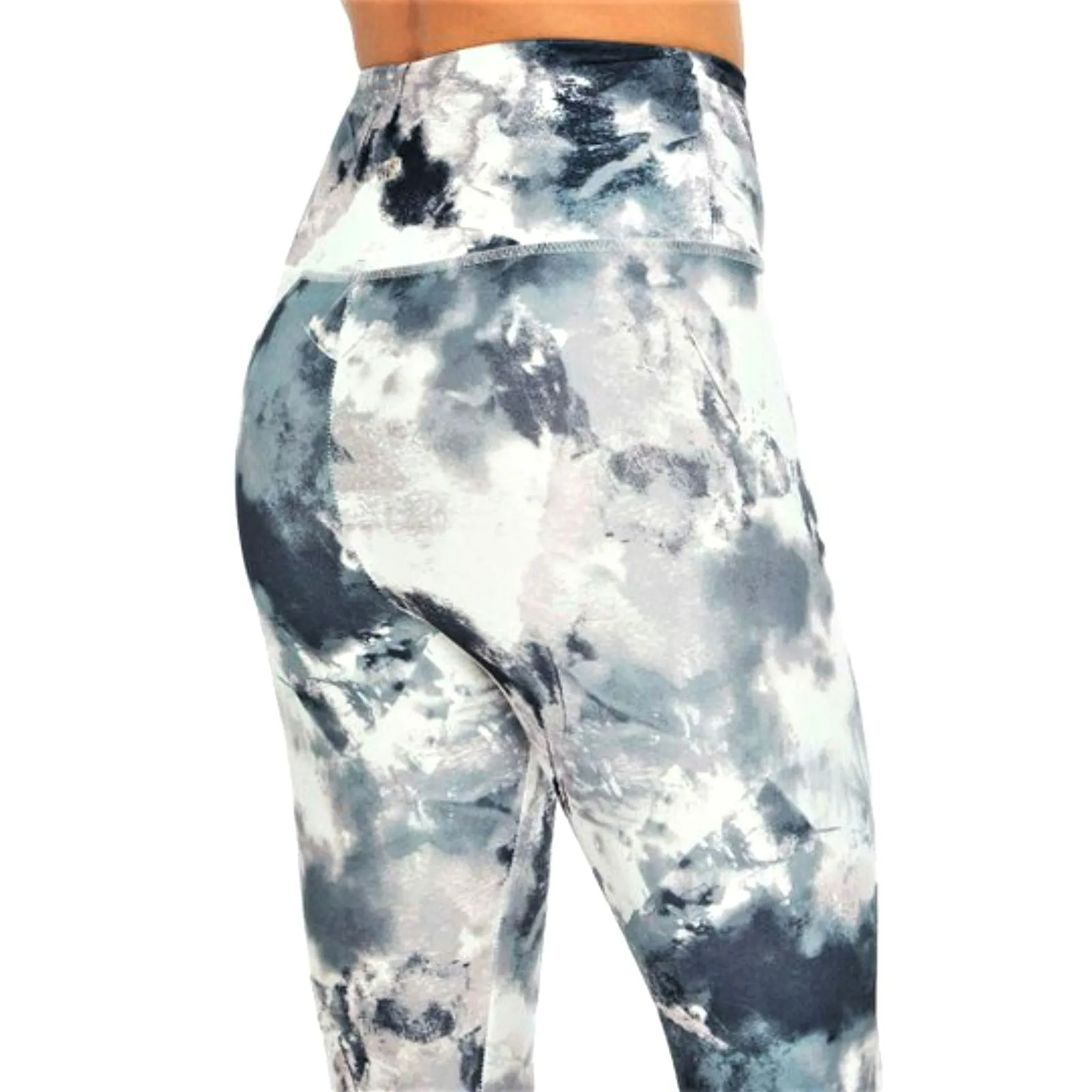 BALANCE COLLECTION Super Soft Dry-Wik® moisture-wicking Watercolor Capris