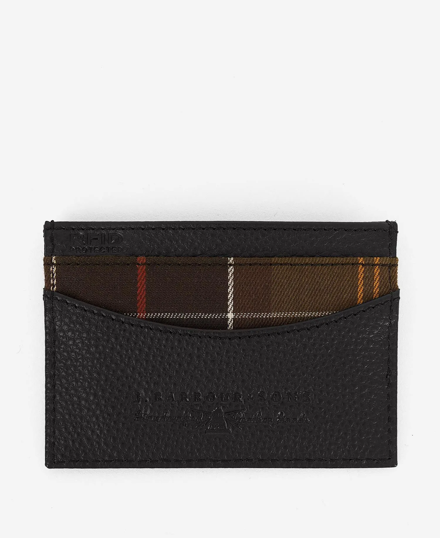 Barbour Debossed Logo Card Holder