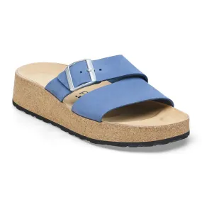 BIRKENSTOCK Women's Almina Nubuck Leather (Elemental Blue)