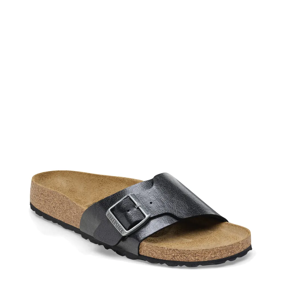 Birkenstock Women's Catalina Birko-Flor Sandal in Graceful Licorice