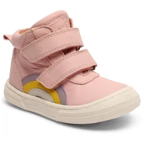 Bisgaard Rainbow Velcro Shoe Rose