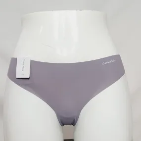 Calvin Klein D3428 Invisibles Thong SMALL Light Purple Mauve NWT