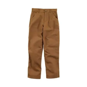 Carhartt Kids' Canvas Dungaree Pant - Carhartt Brown