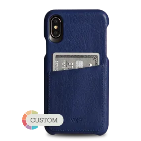 Custom Grip ID iPhone X / iPhone Xs Leather Case