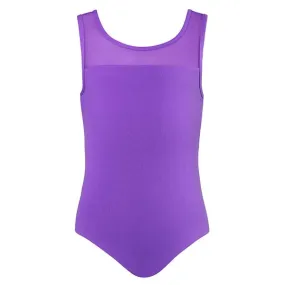 Energetiks Lisa Mesh Leotard | Party Purple | Child