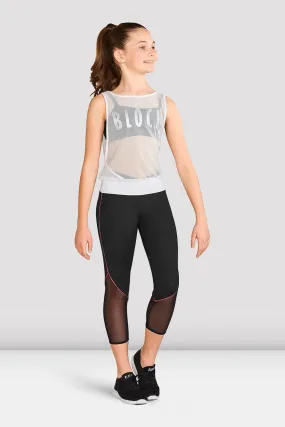 Girls Bloch Sheer Mesh Top