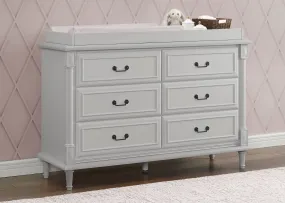 Juliette 6 Drawer Dresser with Changing Top and Interlocking Drawers