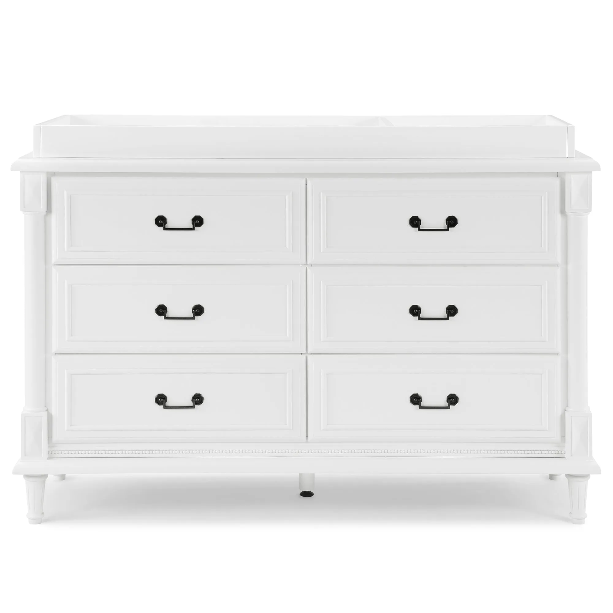 Juliette 6 Drawer Dresser with Changing Top and Interlocking Drawers