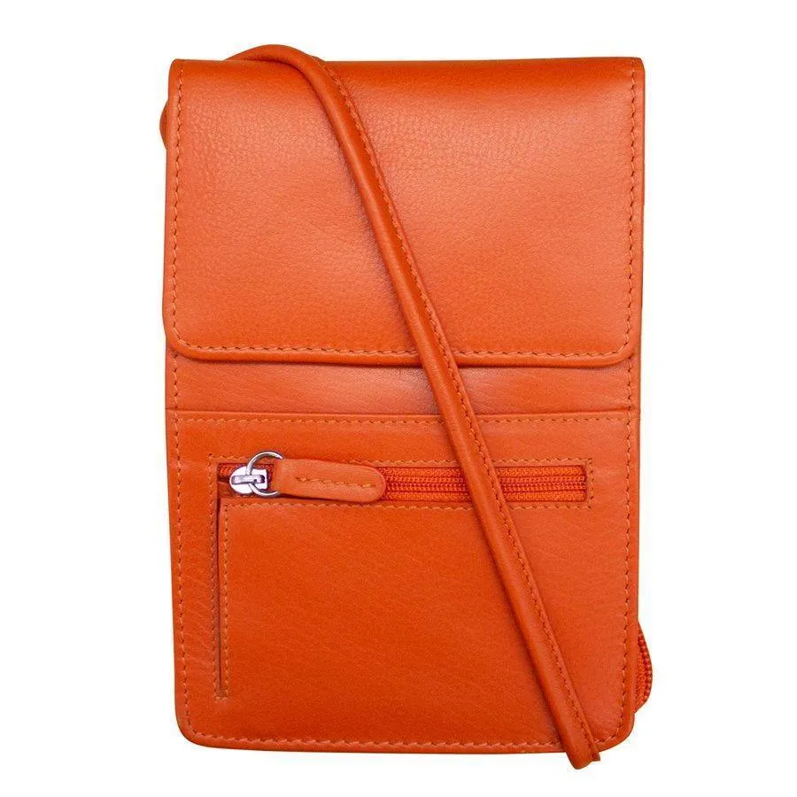 Leather Cross Body Organizer