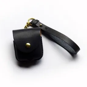 Leather Factory Roberu AirPods Case Navy