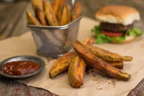 Maple & Pepper Sweet Potato Wedges