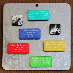 Martin Luther King Jr. Mini Magnet Set