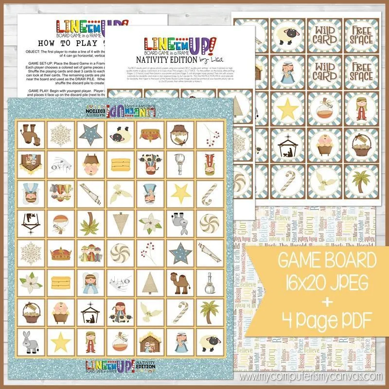 Nativity GAME TRIO PRINTABLE