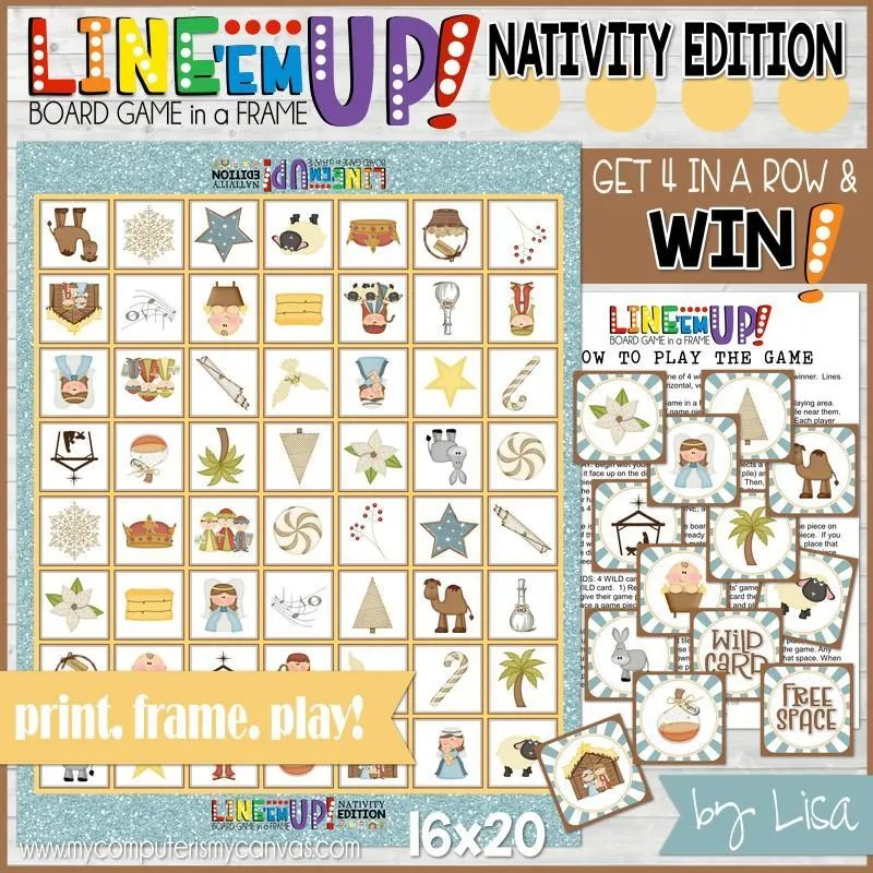 Nativity GAME TRIO PRINTABLE