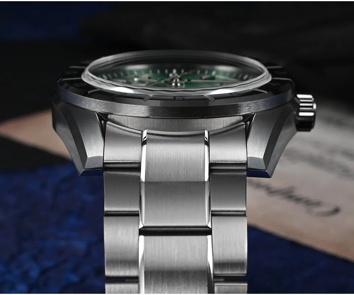 San Martin Gemstone Dial NH35 Men Watch SN0130