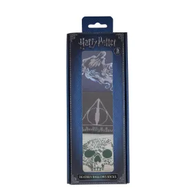 *Set of 3 Deluxe Deathly Hallows Socks