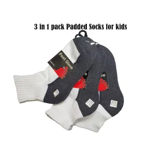 Stock Clearance! Padded Sport Socks | Cushioned Socks for Kids ( Exclusive Online )