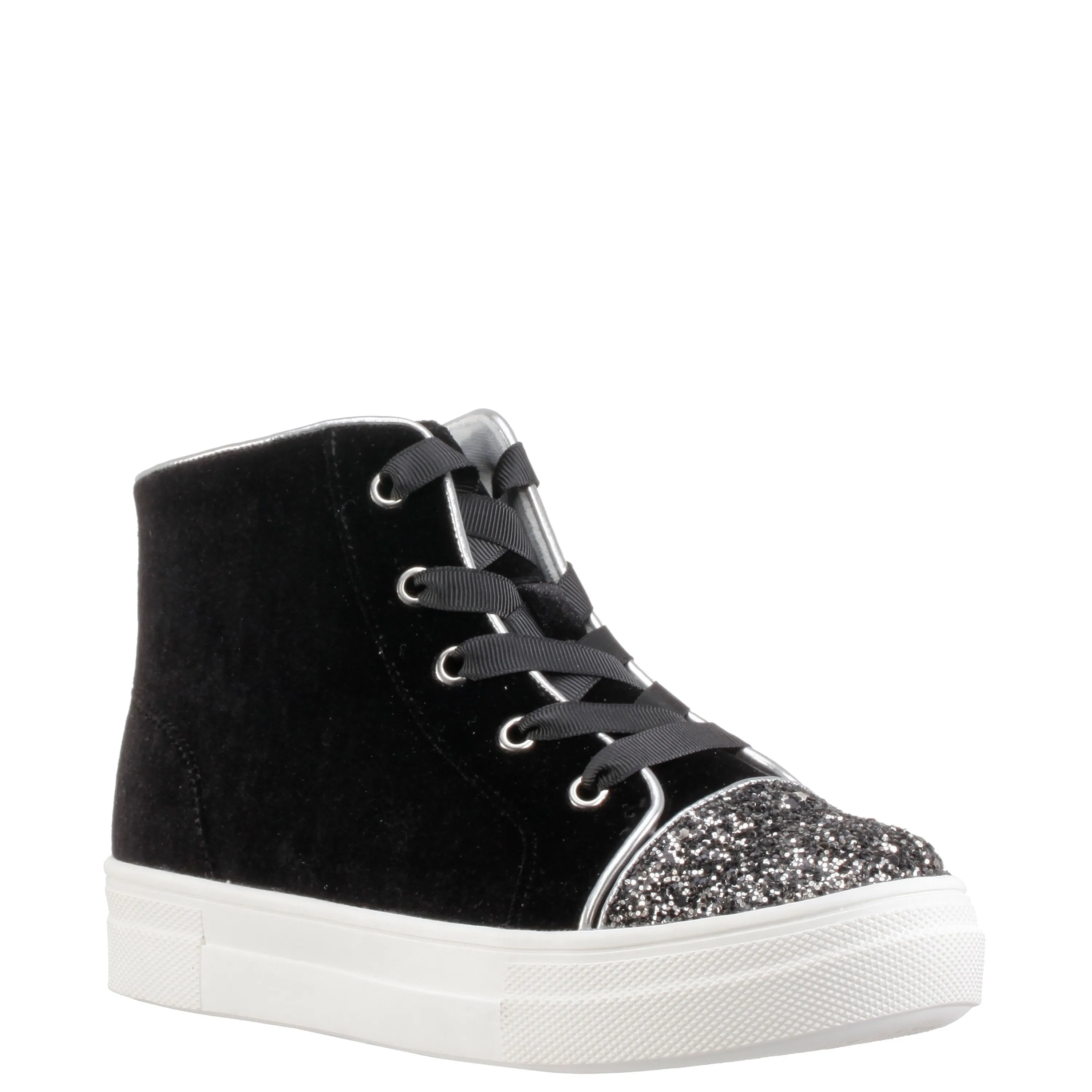 Velvet Glitter High Top