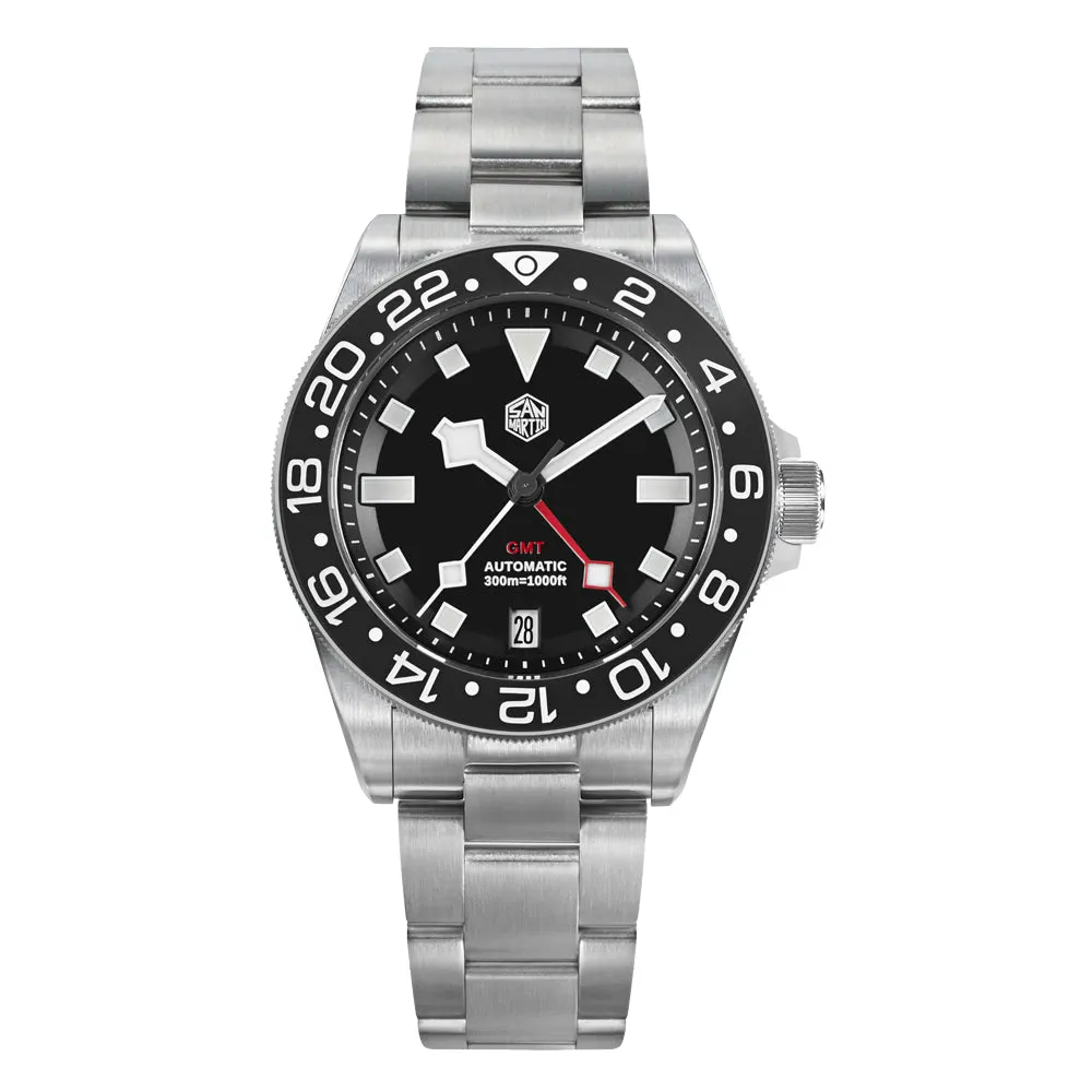 Watchdives x San Martin Titanium NH34 GMT Watch SN0121TC